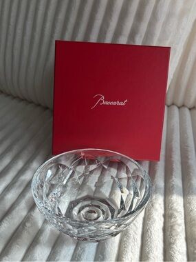 New in box Baccarat crystal bowl